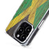 Jamaican Flag Dark Wood iPhone 16 Pro MagSafe Case